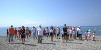 Spiaggia di Policastro Bussentino, inaugurata Nuova Area Attrezzata Inaugurazione Campi Estivi Spiaggia Policastro