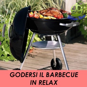 godersi il barbecue